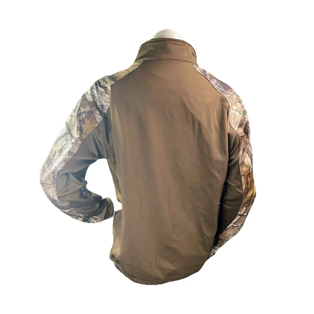 Tag Safari Outdoor Realtree Men's Full Zip Woodland Camo Hunting Jacket Size L